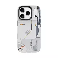 Benks Dynamic Magnetic Mecha phone case for iPhone 17 Pro, white