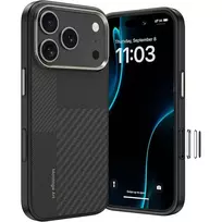 Benks Montage Magnetic Armor Pro Kevlar Case Metal Frame 600D+1500D phone case for iPhone 17 Pro black