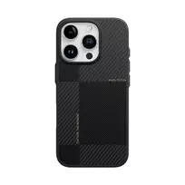 Rock Ultra Thin Aramid Fiber Kevlar 600D phone case for iPhone 16 Pro Max black