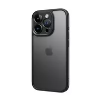 Rock Guard Touch Matte Series phone case for iPhone 16 Plus black