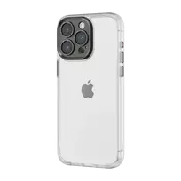 Rock Guard Touch Matte Series phone case for iPhone 15 Plus, white