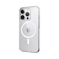 Rock Crystal Series transparent phone case for iPhone 16 Plus