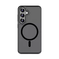 Rock Guard Touch Matte Series Magnetic Case for Samsung Galaxy S25 in grey