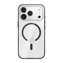 Rock Crystal Armor Series phone case for iPhone 17 Pro, black