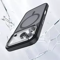 Rock Guard Touch Matte Series phone case for iPhone 17 Pro black