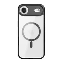 Rock Guard Lens Protection Series phone case for iPhone 17 Air transparent black