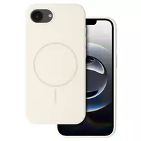 Toptel Slim Silicone phone case with MagSafe support for iPhone 16e gray