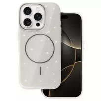 Toptel Slim Shiny phone case with MagSafe support for iPhone 13 Pro silver