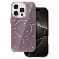Toptel Slim Shiny phone case with MagSafe support for iPhone 14, purple