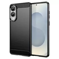 Toptel Carbon Case for Samsung Galaxy S25 Edge, black