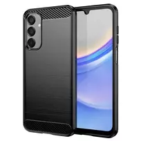 Toptel Carbon Case for Samsung Galaxy M15 5G, black