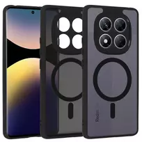 Toptel Full Matte Mag Cover for Xiaomi Redmi Note 14 Pro 4G, black