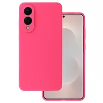 Toptel Silicone Lite Case for Samsung Galaxy S25 Edge in fuchsia