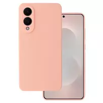 Toptel Silicone Lite Case for Samsung Galaxy S25 Edge in peach