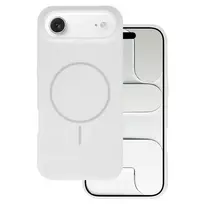 Toptel Slim Silicone phone case with MagSafe support for iPhone 17 Air, white