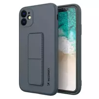 Wozinsky Kickstand Case, Silicone Case with Stand, for Xiaomi Redmi 10X 4G / Xiaomi Redmi Note 9, Blue
