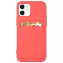 Hurtel Orange book-style card case for iPhone 12 Pro Max