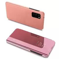 Hurtel Clear View Case for Samsung Galaxy A03s (166.5) in pink
