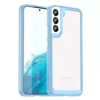Hurtel Outer Space Case for Samsung Galaxy S23+ cover with a flexible blue frame