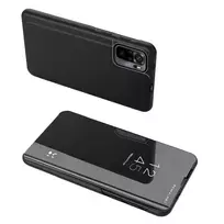 Hurtel Clear View Case Cover for Xiaomi 13 Pro with Flap, Black
