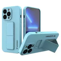 Wozinsky Kickstand Case phone case with stand for iPhone 13 mini blue