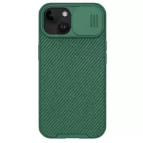 Nillkin CamShield Pro phone case for iPhone 15 Plus green (with camera lens protection)