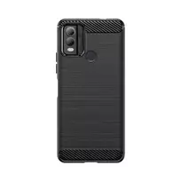 Hurtel Carbon Case silicone case for Nokia C22 - black