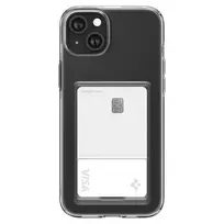 Spigen Crystal Slot phone case for iPhone 15 Plus transparent