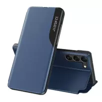 Hurtel Eco Leather Flip Case for Xiaomi POCO C65 / Redmi 13C - blue