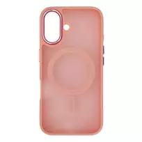 Hurtel Magnetic Collection phone case with MagSafe support for iPhone 16 Plus, pink