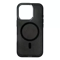 Hurtel Glitter phone case with MagSafe support for iPhone 16 Pro, black
