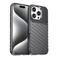 Hurtel Thunder Case silicone phone case for iPhone 16 Pro Max black