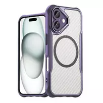 Hurtel Leading Series phone case with MagSafe support for iPhone 16 purple