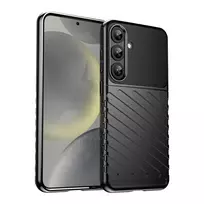 Hurtel Thunder Case for Samsung Galaxy S25+ Silicone Armored Cover - Black