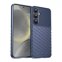 Hurtel Thunder Case for Samsung Galaxy S25+ Silicone Armored Cover - Blue