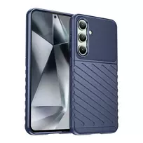 Hurtel Thunder Case for Samsung Galaxy S24 FE silicone armor cover - blue