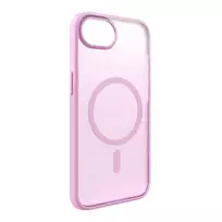PURO Gradient phone case with MagSafe support for iPhone 16e, pink