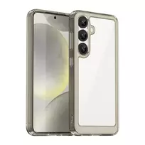 Hurtel Outer Space Case for Samsung Galaxy S25 Edge – Flexible Frame Cover, Translucent Black