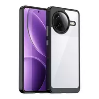 Hurtel Outer Space Case with Gel Frame for Xiaomi Poco F7 Ultra - Black