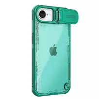 Nillkin Iceblade Prop phone case with stand and MagSafe support for iPhone 16e green