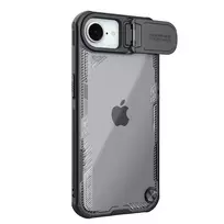 Nillkin Iceblade Prop phone case with stand and MagSafe support for iPhone 16e, black