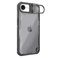 Nillkin Iceblade Prop phone case with stand and MagSafe support for iPhone 16e black