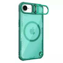 Nillkin Iceblade Prop phone case with stand and MagSafe support for iPhone 16e green