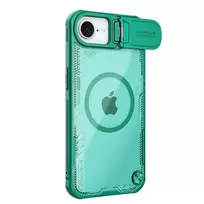 Nillkin Iceblade Prop phone case with stand and MagSafe support for iPhone 16e green
