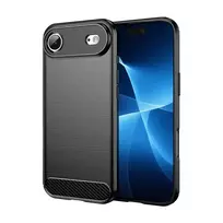 Hurtel Carbon phone case for iPhone 17 Air black
