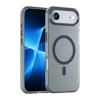 Hurtel Magnetic Abrasive phone case with MagSafe support for iPhone 17 Air blue