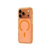 AmazingThing Minimalist MagSafe-compatible iPhone 17 Pro case in orange