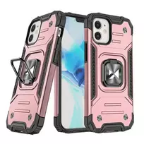 Wozinsky Ring Armor phone case with stand for iPhone 14 gold
