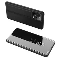 Hurtel Clear View Case for Xiaomi Redmi Note 12 Pro / Poco X5 Pro 5G flip cover, black
