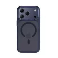 Benks Magnetic Mist Metal Frame phone case for iPhone 17 blue